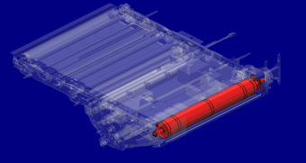D0CQ6070 DRIVE ROLLER:INTERMEDIATE TRANSFER